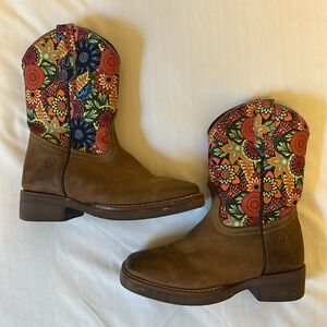 Leather Cowboy Boots